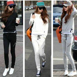 聚划算购物运动服2013三叶草运动服<em>套装女</em>春