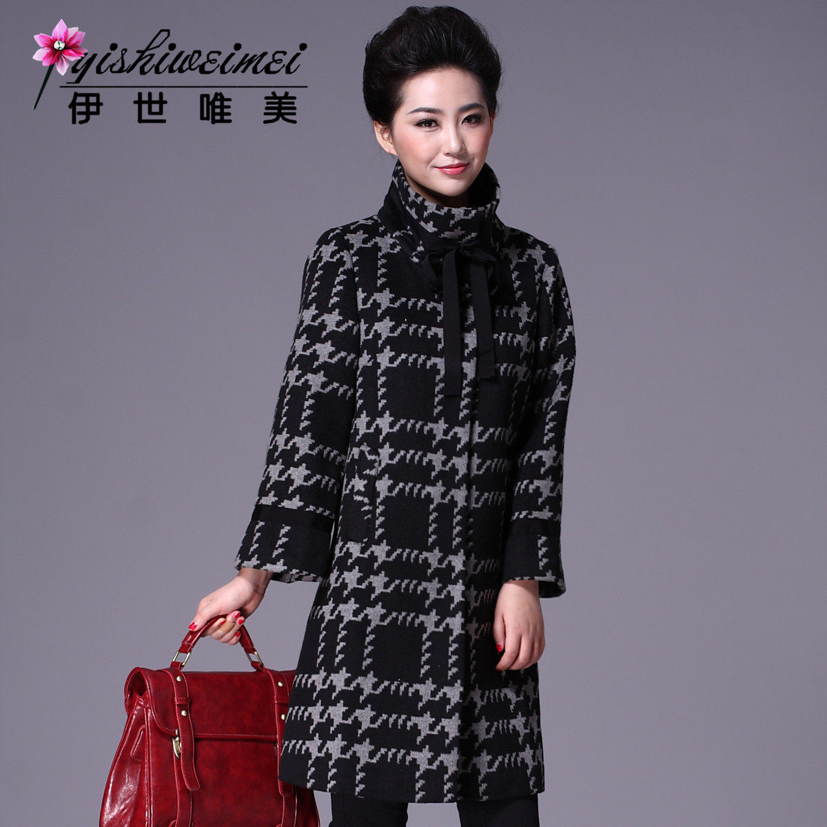 <em>淘宝</em>聚划算购物品牌大衣帝柔<em>品牌女装</em>专柜正品