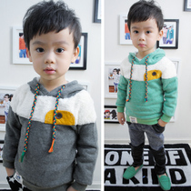 淘宝聚划算购物男童<em>卫衣</em>童装2013秋装新款 纯