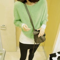 淘宝聚划算购物蝙蝠衫<em>长袖</em>Miusa 秋冬新色 韩