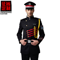 士长袖唐装秋冬装上衣中式立领修身青年服装冷