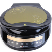 打开加热煎烤机\/烧烤铛 32CM新款正品恒帆多