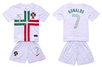 portugal 2012-2013 away kids/baby shirts 7#RONALDO 价格:65.00