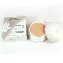 秒杀正品MAYCHEER 美茜儿柔润遮瑕隔离粉底膏130 遮瑕膏 20g 价格:4.50