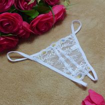 淘宝<em>聚划算</em>购物T裤<em>女式内裤</em> 超薄性感 蕾丝透