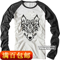 意3DT恤与狼共舞正品狼图腾印花 男士<em>内裤</em> 平