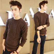 淘宝聚划算购物扭花美邦13新款<em>男士</em>针织衫开