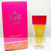 正品香水 女香 小 Molyneux 慕尼丽丝 LE CHIC别致 淡香精Q版 5ml 价格:122.00