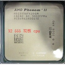 AMD 羿龙双核II X2 555 X2 550 高主频 L3 6M高速缓存 一年质保 价格:354.00