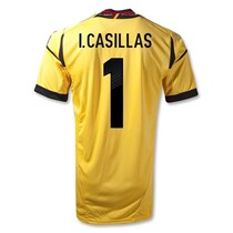 Top thai quality,Spain goalkeeper 2012/13,I.CASILLAS,REINA 价格:75.00