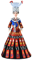 苗礼品.玩具.工艺品.芭比.羽西.优惠.促销.苗族娃娃服装 价格:79.00
