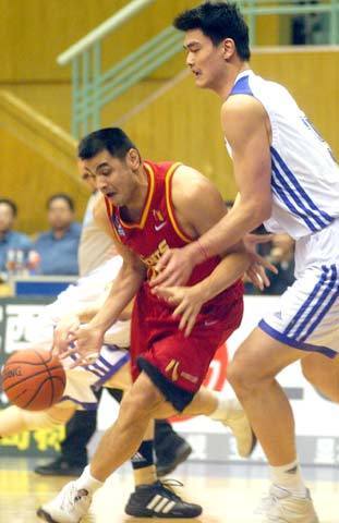 2002年CBA总决赛G4 上海VS八一 DVD 姚明4