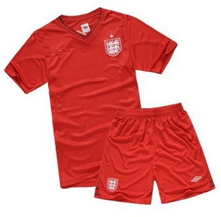 2012年欧洲杯最新英格兰队客场足球服套装 球