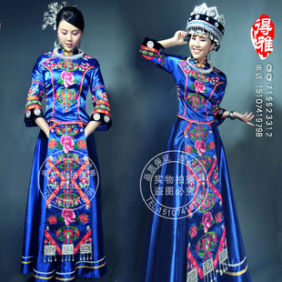 土家族盛装<em>男女民族舞蹈</em>演出服装服饰五十六5