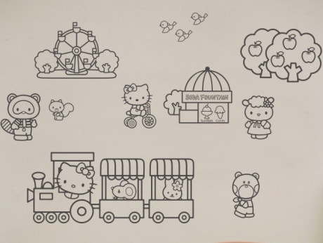 卡通墙贴 卧室床头背景沙发客厅儿童房贴纸墙