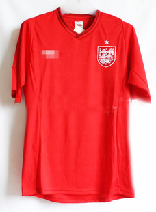 泰版12-13欧洲杯球衣英格兰队女式球衣足球服