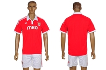 Benfica 本菲卡队 主场红色球衣套装 原版印号足球服 12-13