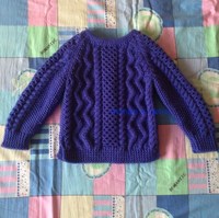 手工<em>编织儿童毛线</em>毛衣/婴儿长袖针织<em>开衫</em>/羊毛