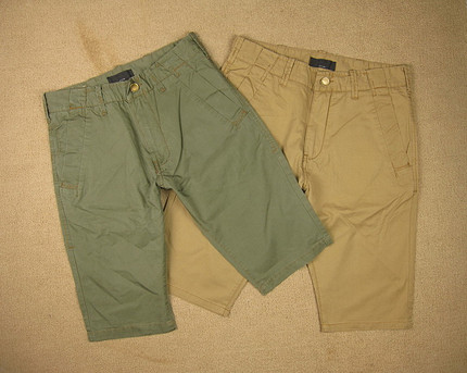 GS<em>百搭</em>卡其<em>休闲短裤</em>超好面料G家<em>休闲</em>夏款五