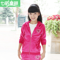 童装女童春装2014新款女大童运动套装儿童卫