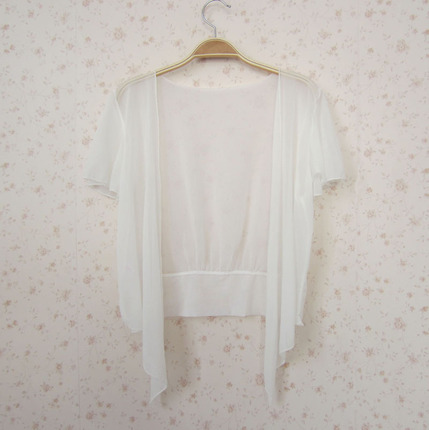 大码雪纺小披肩外套<em>夏季</em>外搭<em>开衫</em>短款短袖<em>开衫</em>