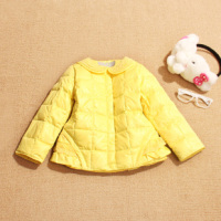 品韦氏儿童装小孩女宝宝羽绒服外套女童轻薄羽