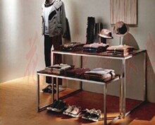 【服装店展示台<em>陈列</em>柜】最新最全服装店展示台