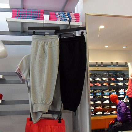 2013<em>夏季鸿星尔克</em>运动棉针织<em>女装</em>休闲七分裤