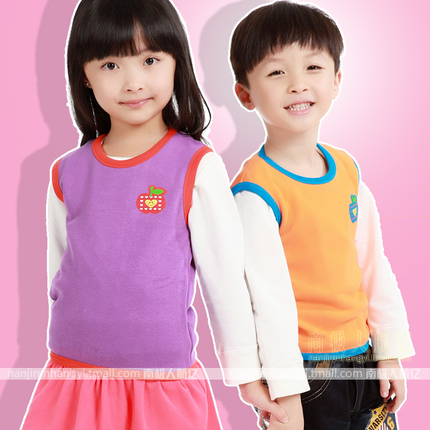 <em>南极人</em> 男童<em>马甲</em>女童<em>背心宝宝</em>棉儿童保暖内衣