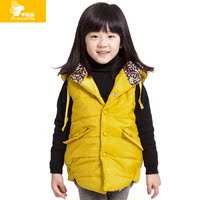 春季童装 韩版宝宝两面穿春款<em>女童棉马甲</em>背心
