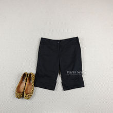 9』Is*bel Mar*nt 裤管卷边黑色棉质<em>马裤 版型</em>很