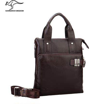 袋鼠精品男包 男士包包 男士单肩包 休闲商务 男