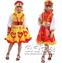 【蒙古族舞蹈服装女童】最新最全蒙古族舞蹈服