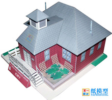 【别墅建筑纸模型】最新最全别墅建筑纸模型 