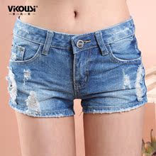 【<em>女士牛仔</em>裤衩<em>短裤夏</em>】_女装价格_最新最全