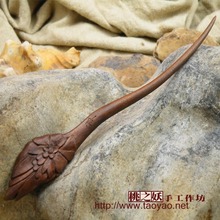 【木簪步骤雕刻】最新最全木簪手工绑扎手工女宝编发产品雕刻发型图片