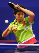 乒乓球女星海报贴画贴图宣传画报 体育馆俱乐