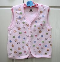 暖馨宝宝<em>纯棉</em>背心中大童<em>马甲儿童</em>春秋款坎肩内