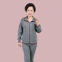 中年女装中老年人服装胖妈妈衣服外套秋季加大