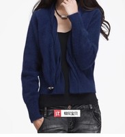 2014春装<em>新款哥弟貂绒</em>开衫短款小披肩<em>毛衣</em> 外