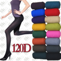 SK纯美哑光不透肉 天鹅绒彩色100D糖果色结