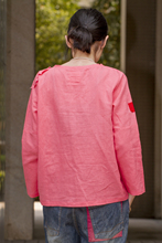 单拼布款 苎麻棉女衬衫 文艺无有亚麻 春款 <em>恒河女子</em>