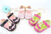春秋 超甜美公主鞋女宝宝鞋婴儿鞋子0-1岁学步