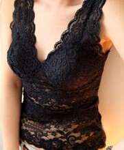 胸垫 <em>背心</em> 全蕾丝 钢圈文胸