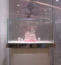 ido钻石道具金伯利钻石道具,戴梦得展示首饰柜