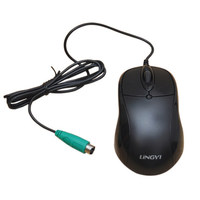 2圆头接口鼠标P口-口 PS2转USB接口转接线U