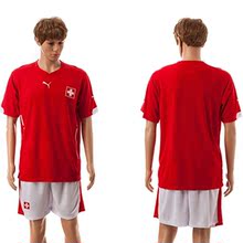 世界 杯瑞士主场足球服套装 23号沙奇里球衣 队服