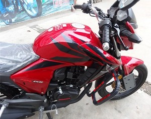 五羊本田彪影X150,幻影150反光保险杠,防摔杠