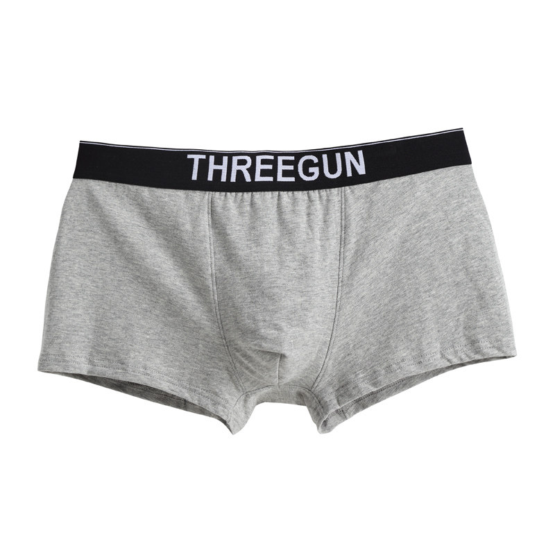 <em>三枪</em>内衣旗舰店<em>男式内裤平角</em>裤棉质面料男士内