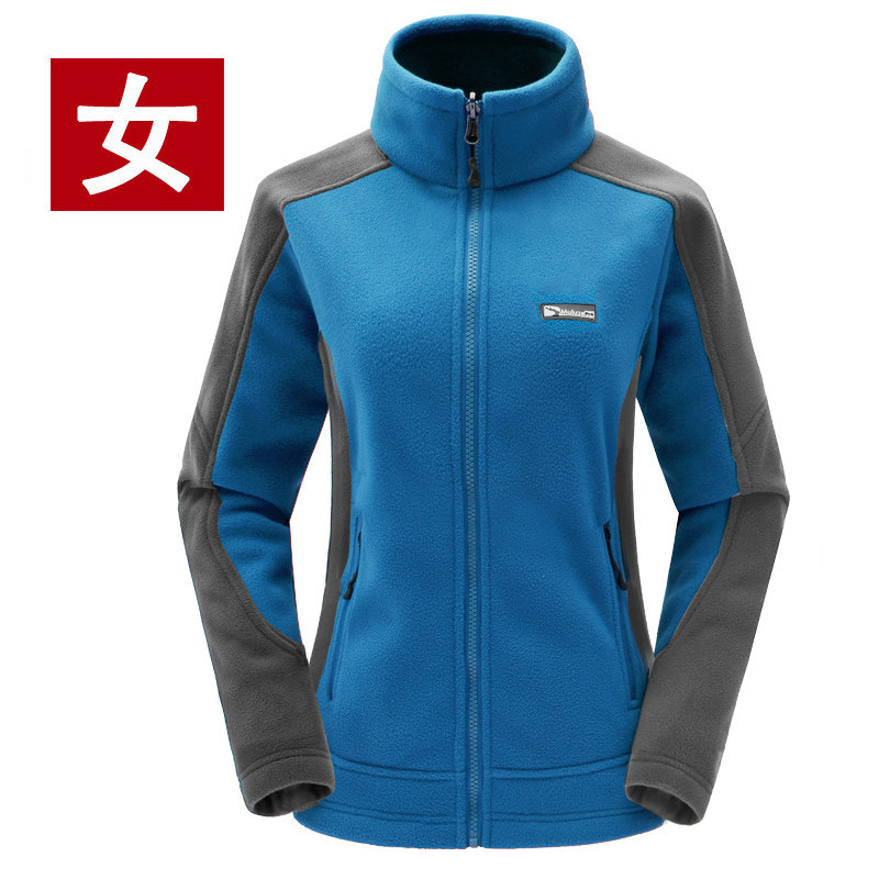 牧<em>鹿</em>者 户外抓绒<em>衣</em>女加厚<em>开衫</em> 男女款冲锋<em>衣</em>内